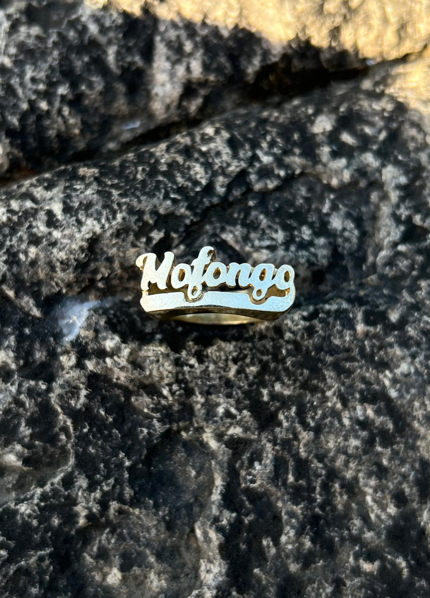 MOFONGO RING - BRASS