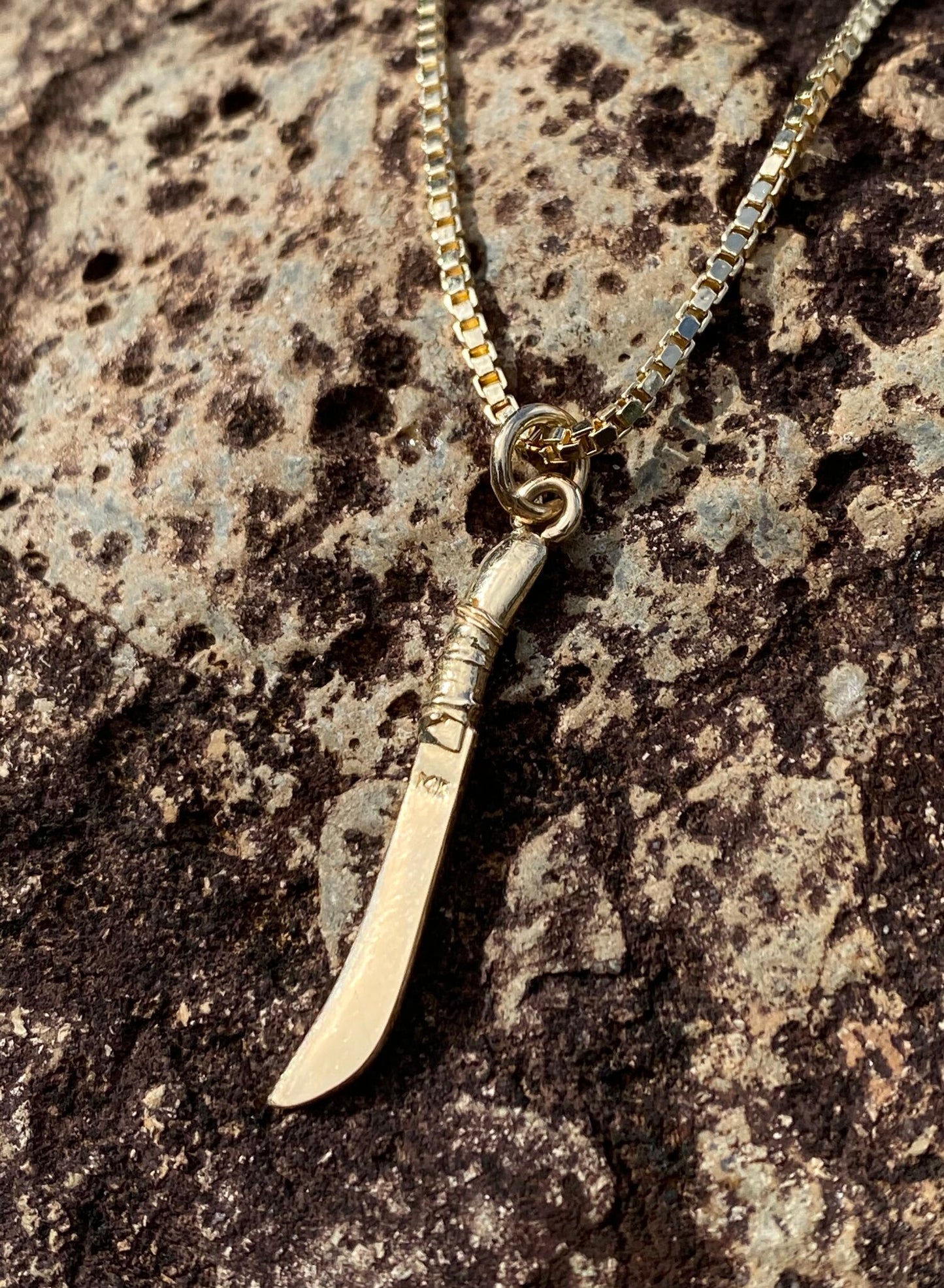 EL MACHETE - 14K GOLD