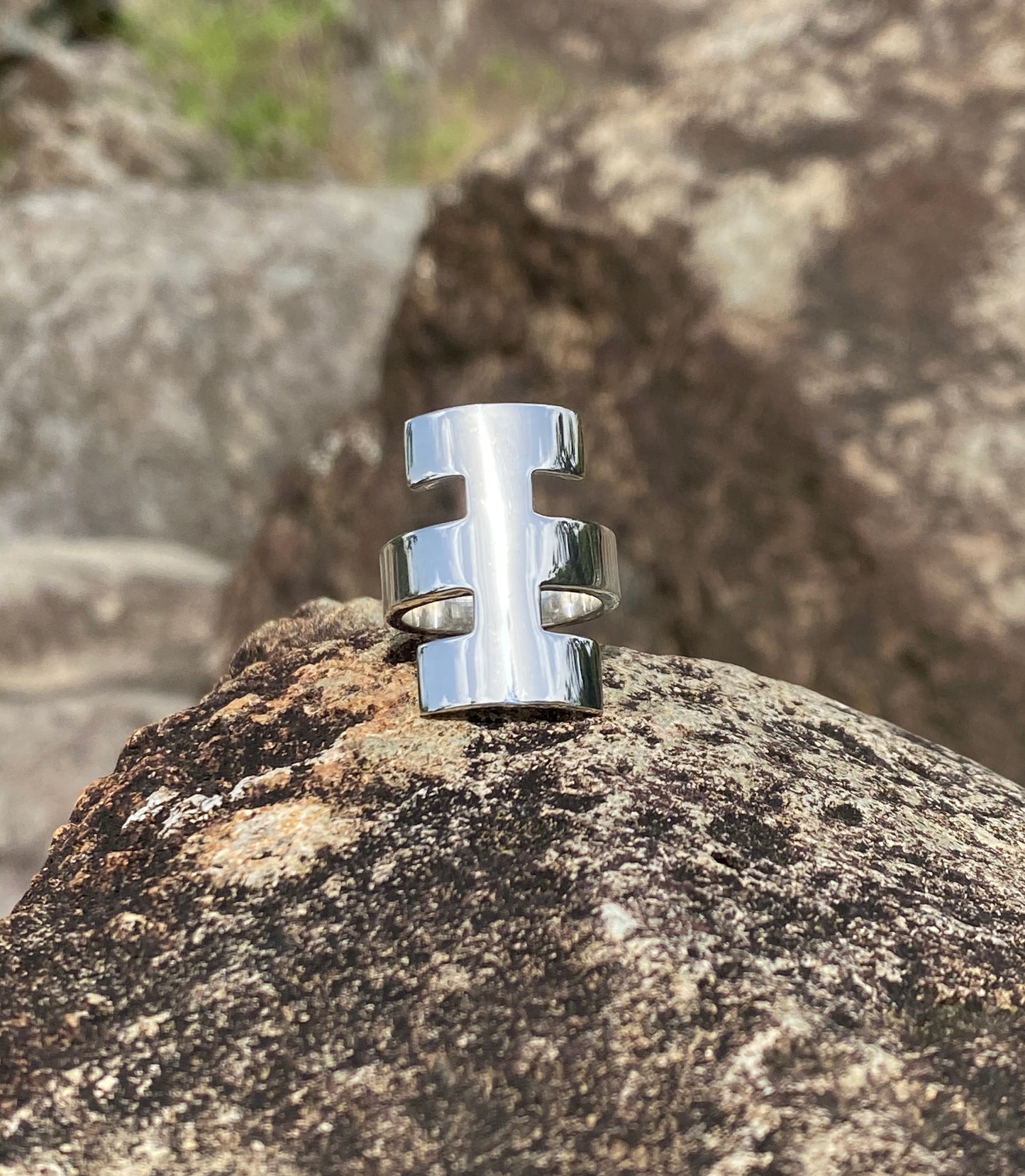CRUZ RING - PLATA