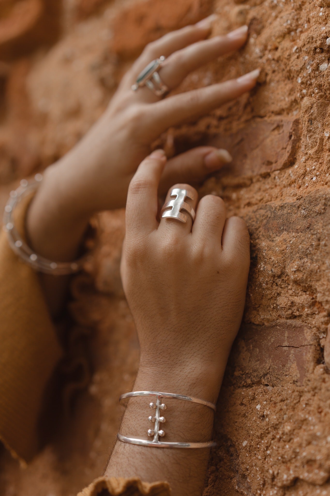 CRUZ RING - PLATA