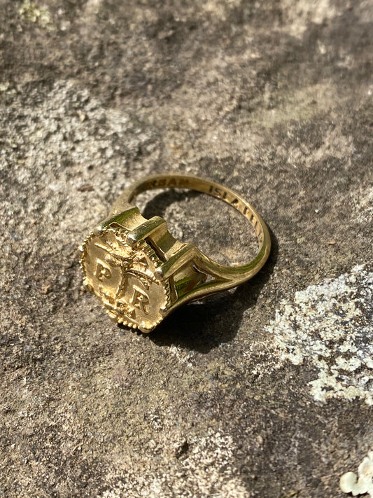 ISLA DEL ENCANTO RING - BRASS